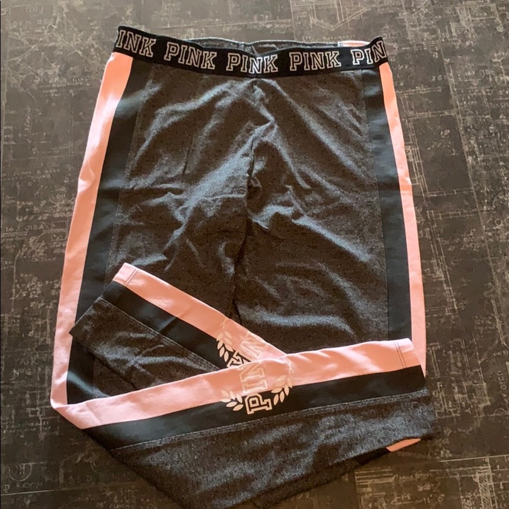 Pink Brand Pink and Grey Leggings